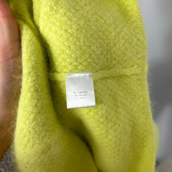 Tanya Taylor wool Turtle Neck Crop Top - Picture 3 of 3